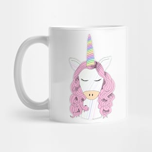 Rainbow Unicorn Pink Mug